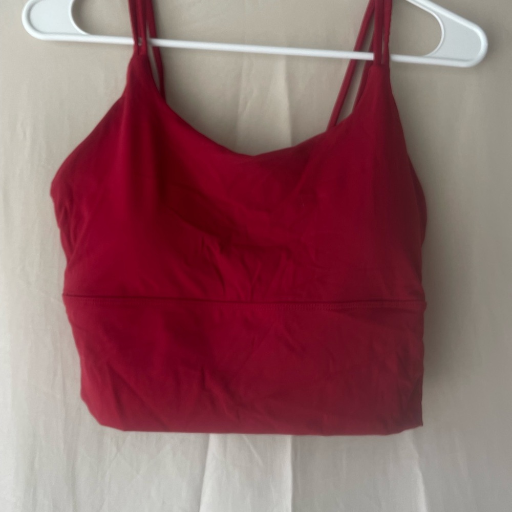 Red Crop Top